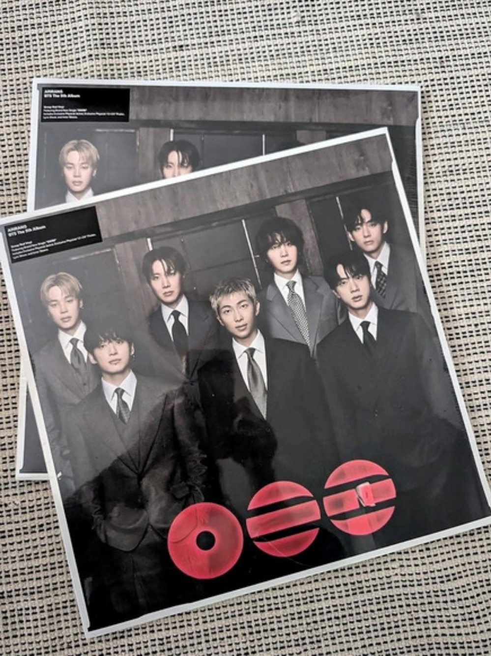 BTS The 5th Album 'ARIRANG' (Group Red Vinyl)